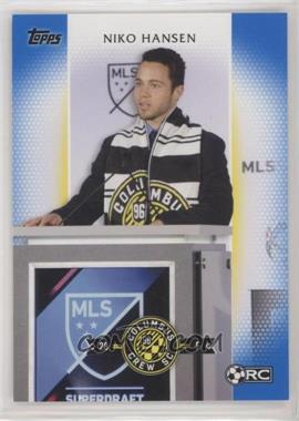 2017 Topps MLS - [Base] - Blue #42 - Niko Hansen /99