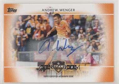 2017 Topps MLS - [Base] - Orange Autographs #82 - Andrew Wenger /35