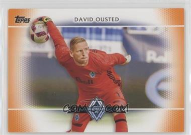 2017 Topps MLS - [Base] - Orange #133 - David Ousted /25