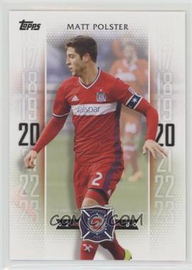 2017 Topps MLS - [Base] #164 - 24 Under 24 - Matt Polster