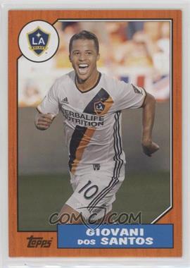 2017 Topps MLS - Throwback Topps - Orange #TT-GDS - Giovani Dos Santos /25