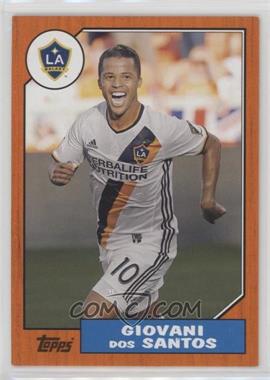 2017 Topps MLS - Throwback Topps - Orange #TT-GDS - Giovani Dos Santos /25