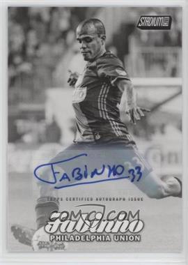 2017 Topps Stadium Club MLS - [Base] - Black & White Autographs #22 - Fabinho /99