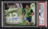 Jordan Morris [PSA 8 NM‑MT] #/30