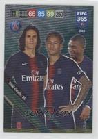 Edinson Cavani, Neymar Jr., Kylian Mbappe [EX to NM]