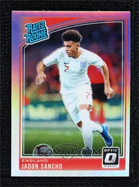 2018-19 Panini Donruss - [Base] - Optic Holo #189 - Rated Rookie - Jadon Sancho