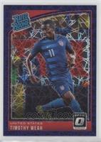 Rated Rookie - Timothy Weah [EX to NM] #/125