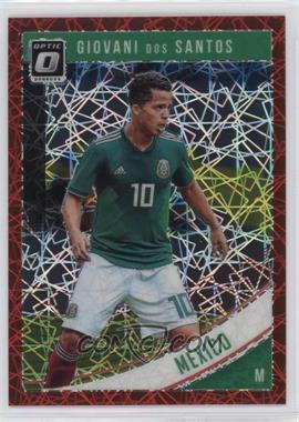 2018-19 Panini Donruss - [Base] - Optic Red Velocity #152 - Giovani Dos Santos /50