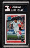 Rated Rookie - Jadon Sancho [HGA 8.5 NEAR MINT/MINT+T]