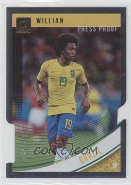 2018-19 Panini Donruss - [Base] - Press Proof Die-Cut #107 - Willian /100