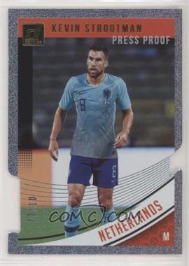 2018-19 Panini Donruss - [Base] - Press Proof Gold Die-Cut #155 - Kevin Strootman /10