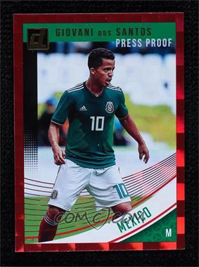 2018-19 Panini Donruss - [Base] - Press Proof Red #152 - Giovani Dos Santos