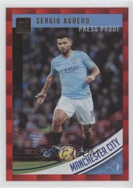 2018-19 Panini Donruss - [Base] - Press Proof Red #37 - Sergio Aguero