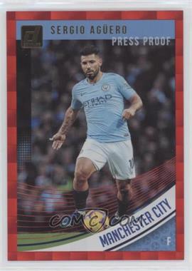 2018-19 Panini Donruss - [Base] - Press Proof Red #37 - Sergio Aguero