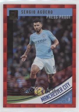 2018-19 Panini Donruss - [Base] - Press Proof Red #37 - Sergio Aguero