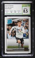 Rated Rookie - Kai Havertz [CSG 8.5 NM/Mint+]