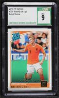 Rated Rookie - Matthijs de Ligt [CSG 9 Mint]