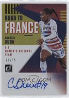 Crystal Dunn #/75