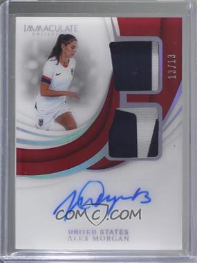 2018-19 Panini Immaculate Collection - Dual Patch Autographs - Jersey Number #DA-AMG - Alex Morgan /13