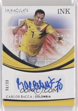 2018-19 Panini Immaculate Collection - INK #I-CBA - Carlos Bacca /99