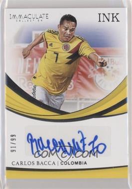 2018-19 Panini Immaculate Collection - INK #I-CBA - Carlos Bacca /99