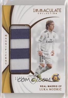 2018-19 Panini Immaculate Collection - Magnificent Memorabilia - Bronze #MA-LMO - Luka Modric /50