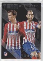 Antoine Griezmann, Diego Godin #/150