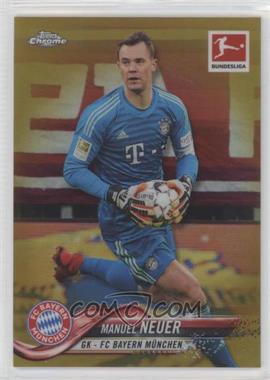 2018-19 Topps Chrome Bundesliga - [Base] - Gold Refractor #59 - Manuel Neuer /50