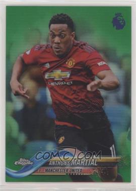 2018-19 Topps Chrome Premier League - [Base] - Green Refractor #96 - Anthony Martial /99