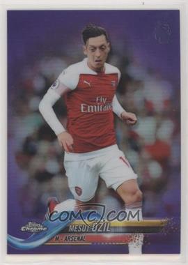 2018-19 Topps Chrome Premier League - [Base] - Purple Refractor #90 - Mesut Ozil /250