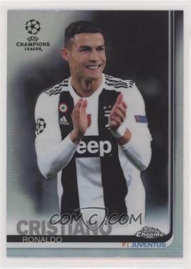 2018-19 Topps Chrome UCL - [Base] #100.2 - Image Variation - Cristiano Ronaldo (Clapping)