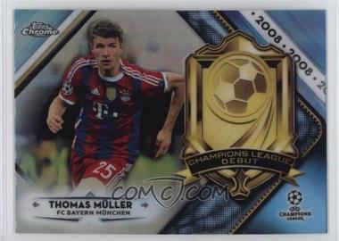 2018-19 Topps Chrome UCL - Champions League Debut #CLD-TM - Thomas Muller
