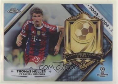 2018-19 Topps Chrome UCL - Champions League Debut #CLD-TM - Thomas Muller