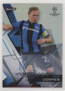 2018-19 Topps Finest UCL - [Base] - Autographs #51 - Ruud Vormer [EX to NM]