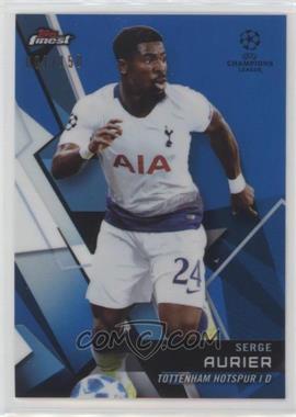 2018-19 Topps Finest UCL - [Base] - Blue Refractor #43 - Serge Aurier /150