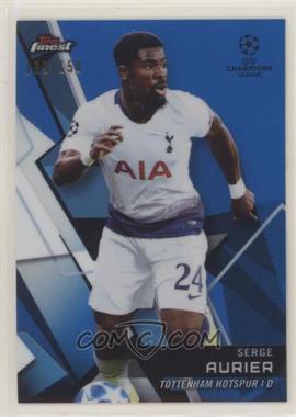 2018-19 Topps Finest UCL - [Base] - Blue Refractor #43 - Serge Aurier /150