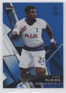 2018-19 Topps Finest UCL - [Base] - Blue Refractor #43 - Serge Aurier /150