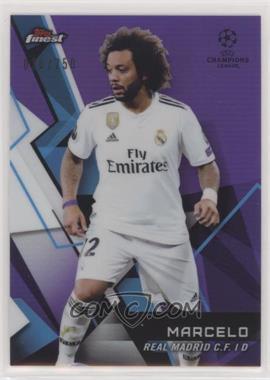 2018-19 Topps Finest UCL - [Base] - Purple Refractor #47 - Marcelo /250