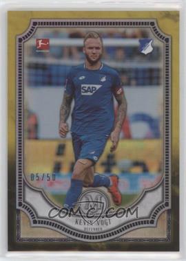 2018-19 Topps Museum Collection Bundesliga - [Base] - Gold #45 - Kevin Vogt /50