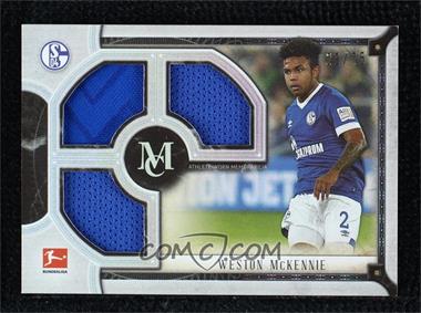 2018-19 Topps Museum Collection Bundesliga - Single-Player Triple Relics #STR-WM - Weston McKennie /75