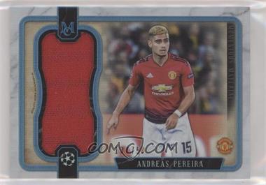 2018-19 Topps Museum Collection UCL - Momentous Material Jumbo Relics - Sapphire #MMJR-AP - Andreas Pereira /75