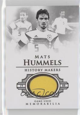 2018 Futera Unique - History Makers Memorabilia #HM22 - Mats Hummels /34