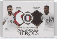 Olivier Giroud, Anthony Martial #/37