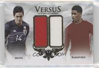 Yoshinori Muto, Marcus Rashford #/35