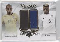 Fernandinho, Paul Pogba #/35