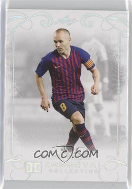 2018 Leaf Immortal Collection - [Base] #01 - Andres Iniesta