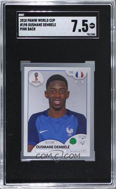 2018 Panini Fifa World Cup Russia Album Stickers - [Base] - Made in Italy #198 - Ousmane Dembele [SGC 7.5 NM+]