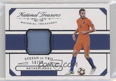 2018 Panini National Treasures - Material Treasures #MT-SDV - Stefan de Vrij /99