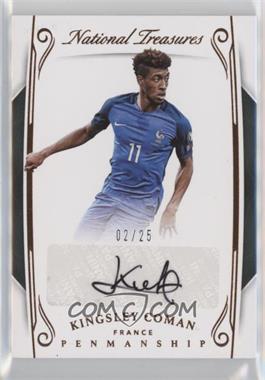 2018 Panini National Treasures - Penmanship - Bronze #P-KC - Kingsley Coman /25