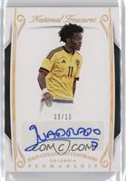 Juan Guillermo Cuadrado #/10